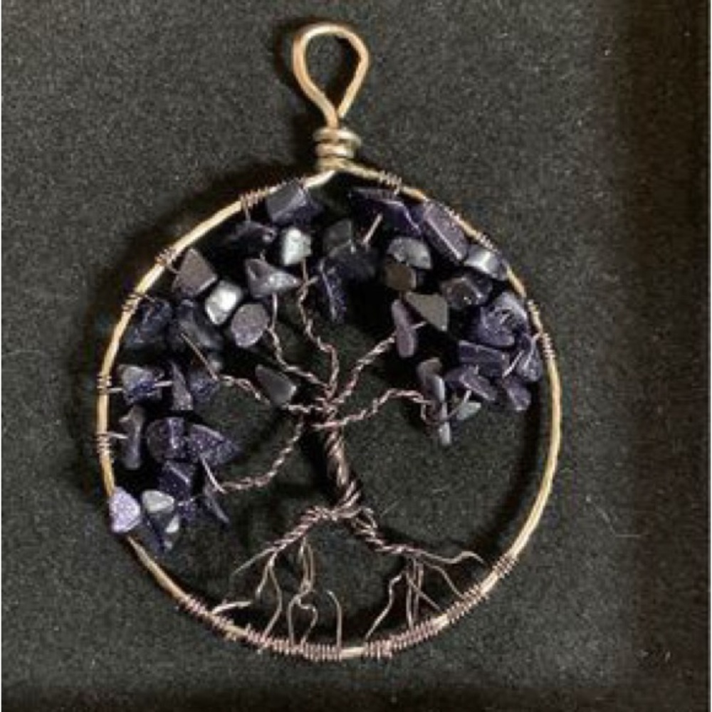 ‘Nightshade’ Tree of Life Pendant